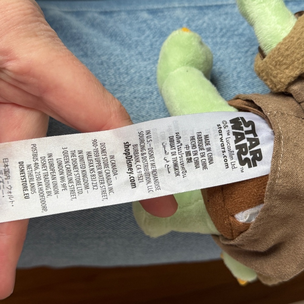 Star Wars Mandalorian Baby Grogu Magnetic Shoulder Pal - Disney Parks - Picture 4 of 6